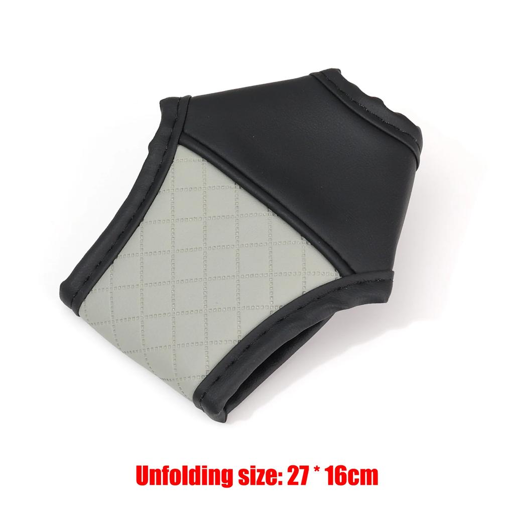 Leder Schalthebelmanschette Automatikgetriebe Seitenwählhebelabdeckung Reparatur abgenutzter Schalthebelmanschetten DIY Auto Innenraum für Auto SUV/LKW