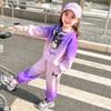 Girls Spring Autumn Casual Loose Hoodie Two Piece Set Baby Fashionable Sporty Outfit