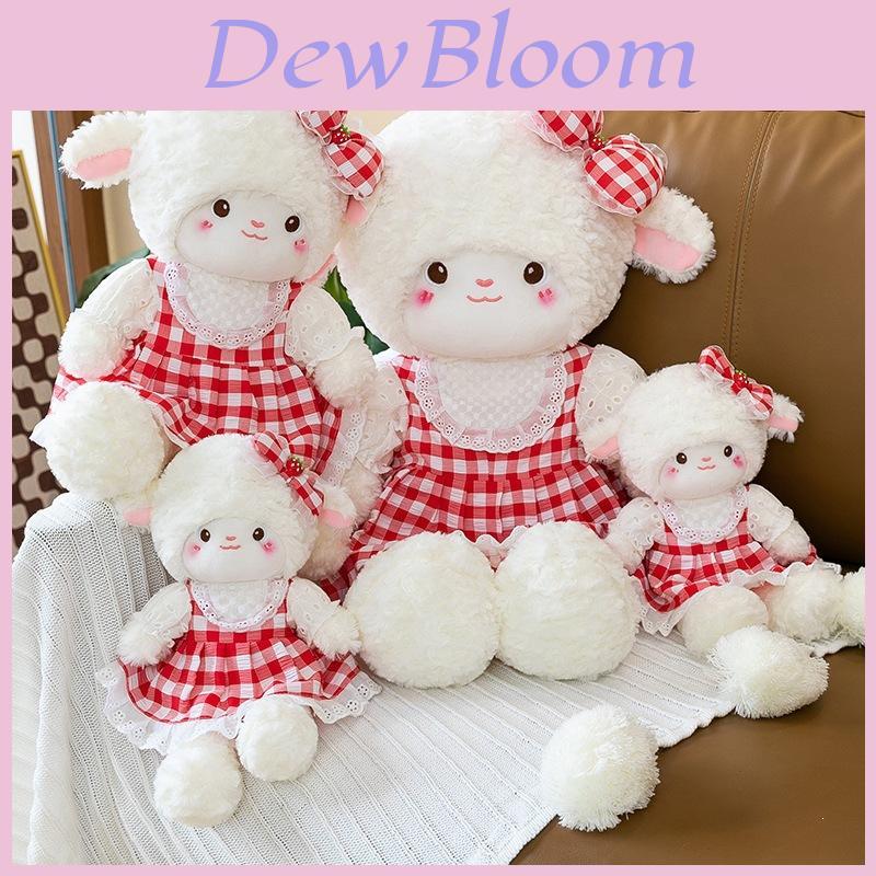 Plush Cherry Sheep Toy With Pp Cotton Filling For Girls And Kids Comfort