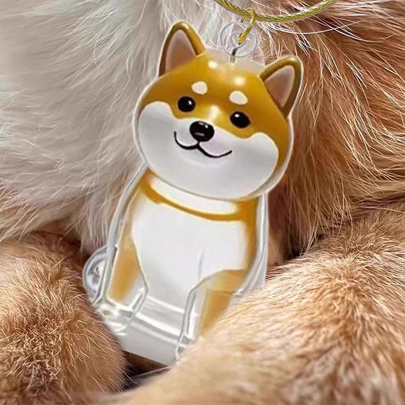 Capsulă Memorială Transparentă pentru Păr de Cățel Suvenir Container pentru Blană de Câine Animal de Companie Pandantiv Breloc DIY Decor Iubitori de Animale de Companie Afișaj Acasă Cadouri