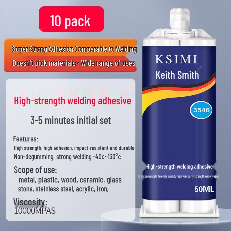 Vielseitiger AB-Kleber: Starker Klebstoff für Metall, Keramik, Eisen, Edelstahl, Glas, Marmor, Holz, Kunststoff und Fliesenreparatur