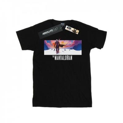 Mens The Mandalorian Landscape T-Shirt
