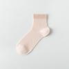 Women's Mid-Calf Silk Stockings: Summer Thin, Cooling, Breathable, Nude Feel, Skin-Friendly, Postpartum-Friendly.