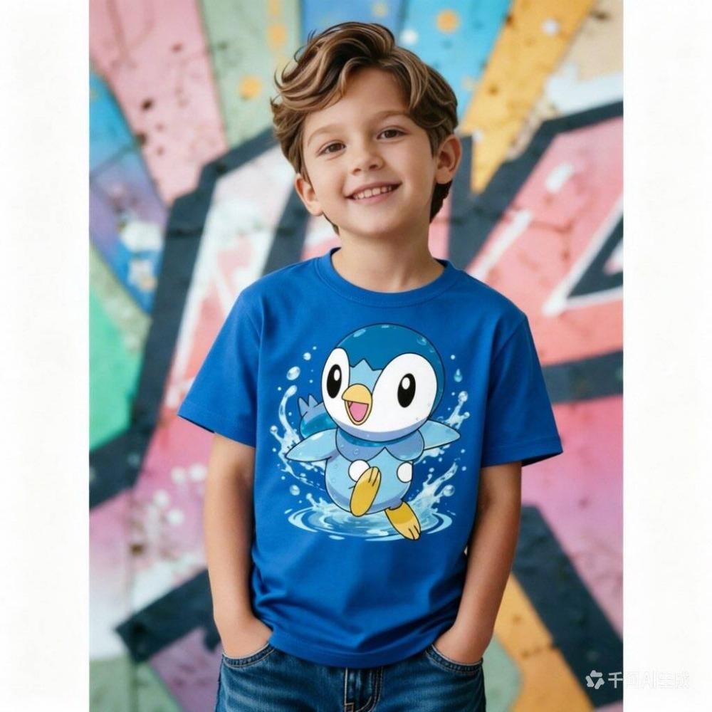 

Pokemons Cute Kids T-shirt Anime Game Cartoon Boys Girl Toddler Tees Streetwear Casual Short Sleeve Childern Clothes Tops 110