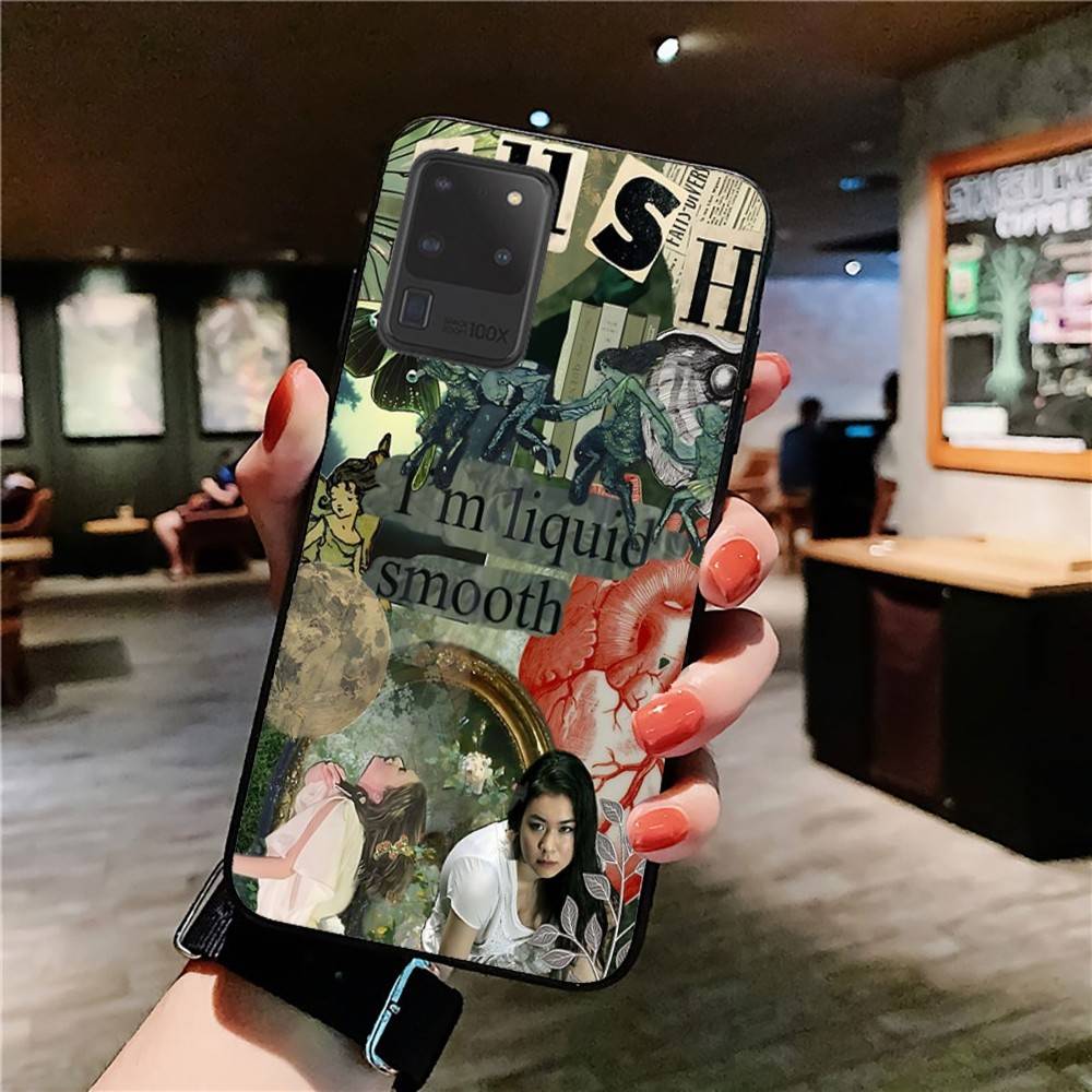 

Singer M-Mitski Phone Case For Samsung S 24 Fe 25 Ultra Plus 20 Lite 21 30 22 23 24 22 Ultra 5G Fundas Samsung S22 5G