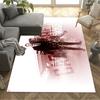 Abstract Colorful Portrait Floor Rug Office Rug Suitable for Dining Room Foyer Balcony Decorate room Antislip Carpet Decorate Offices