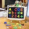 Non-Toxic Magnetic English Letter Magnetic Stickers Number Refrigerator Stickers Educational Children'S Toys Christmas Gift