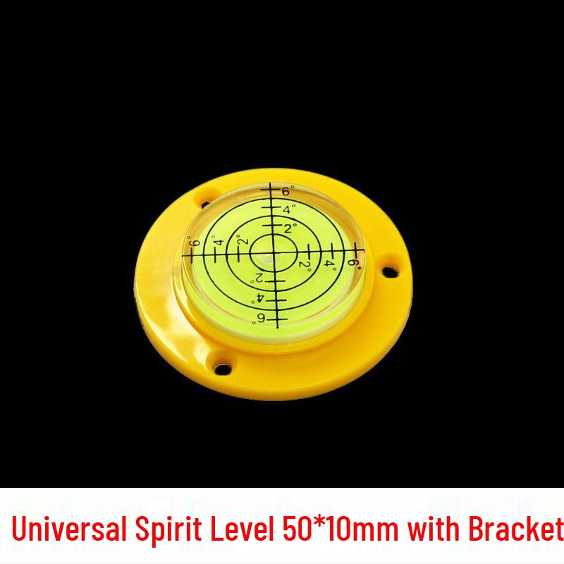Mini Acrylic Square Bubble Level - Universal Ruler with Single-Line Balance Bead
