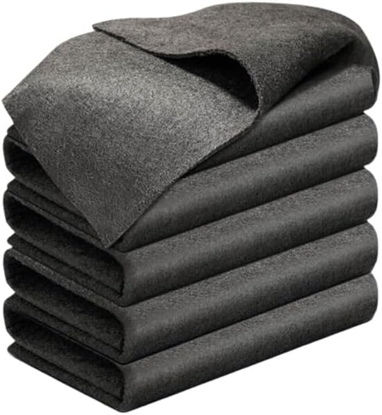 2026 New Thickened Magic Cleaning Cloth,Upgrade Reuseable Streak Free Microfiber Cloth Microfiber Cleaning Cloth (5Pcs, 8x12 in)
