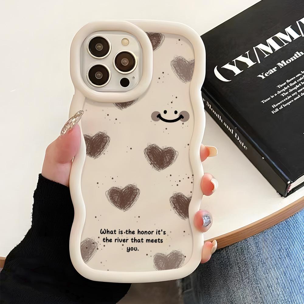 Mobile Phone Cases for iPhone 11 13 XR 15 Pro Max 12 14 Pro Max Case iPhone 16 7 Plus 8 Plus XS Max 15 Plus Macaron Cartoon Cute Anti-fall Waterproof