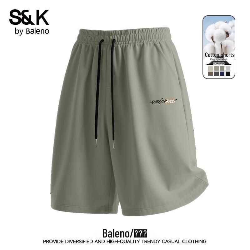 Baleno S&K Series Men s Cotton Casual Shorts 4XL