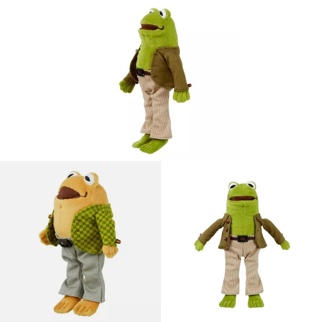 Juguete de Peluche de Rana y Sapo con Relleno de Algodón PP para Coleccionables Infantiles Animal Suave