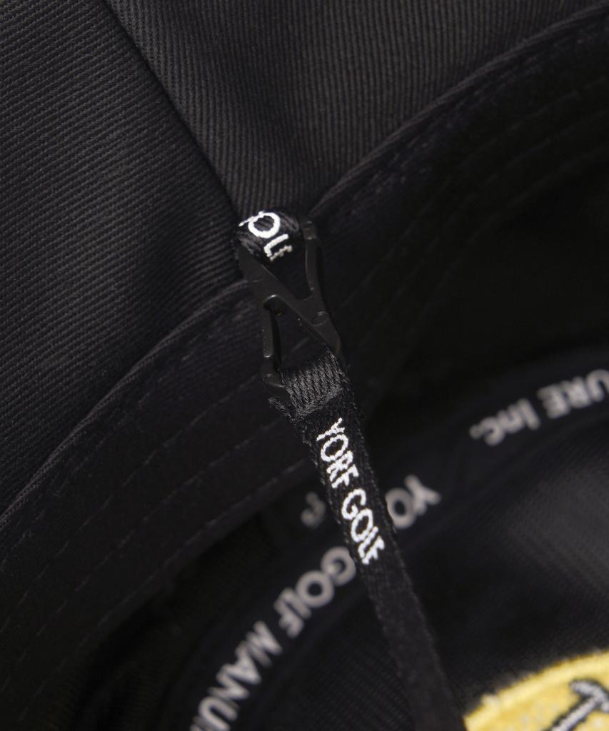YORF Yorf Twill Bucket Hat Triple Smile Black