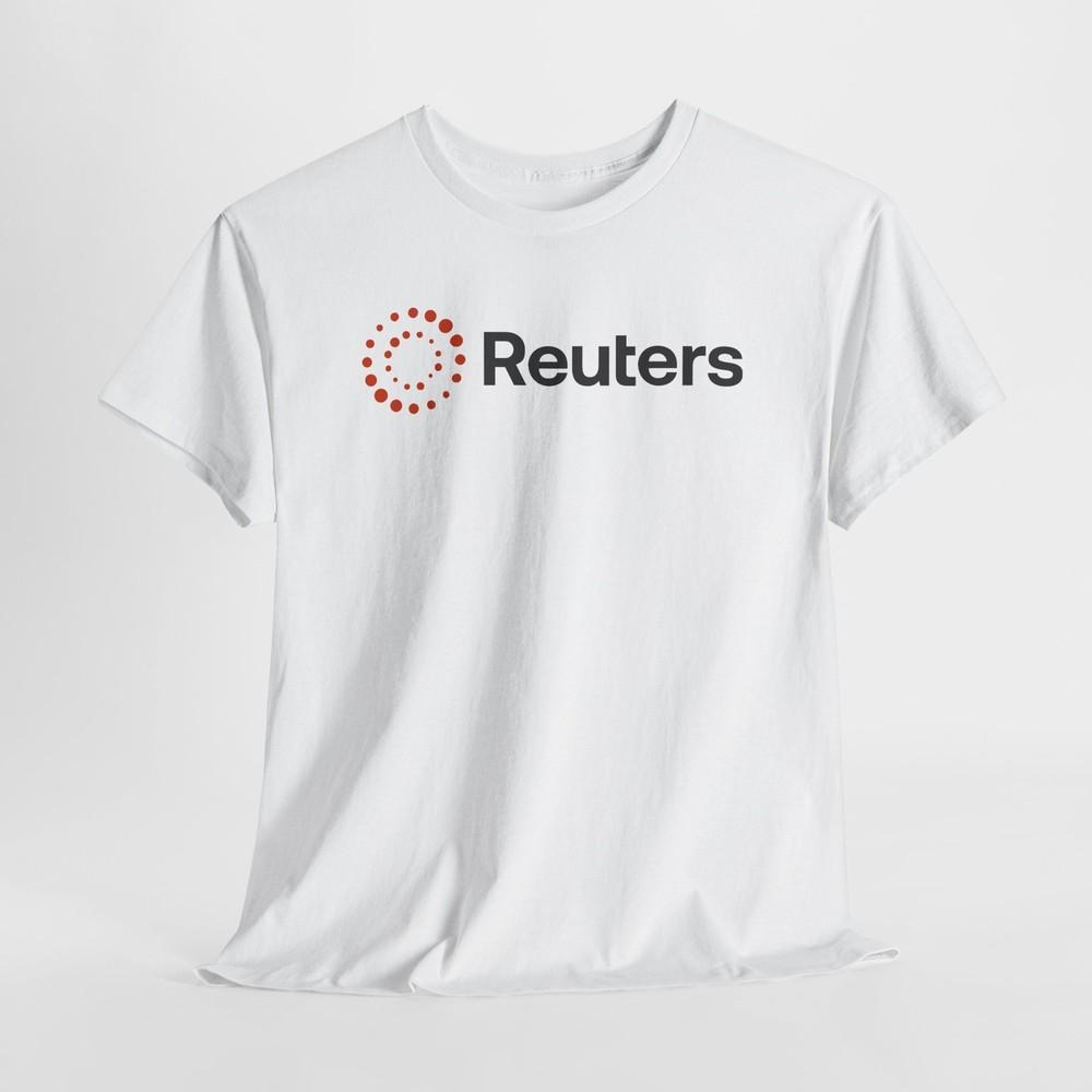 Stylish Reuters Unisex Heavy Cotton Tshirt Tops Tee - Perfect for Casual Days, Gifts