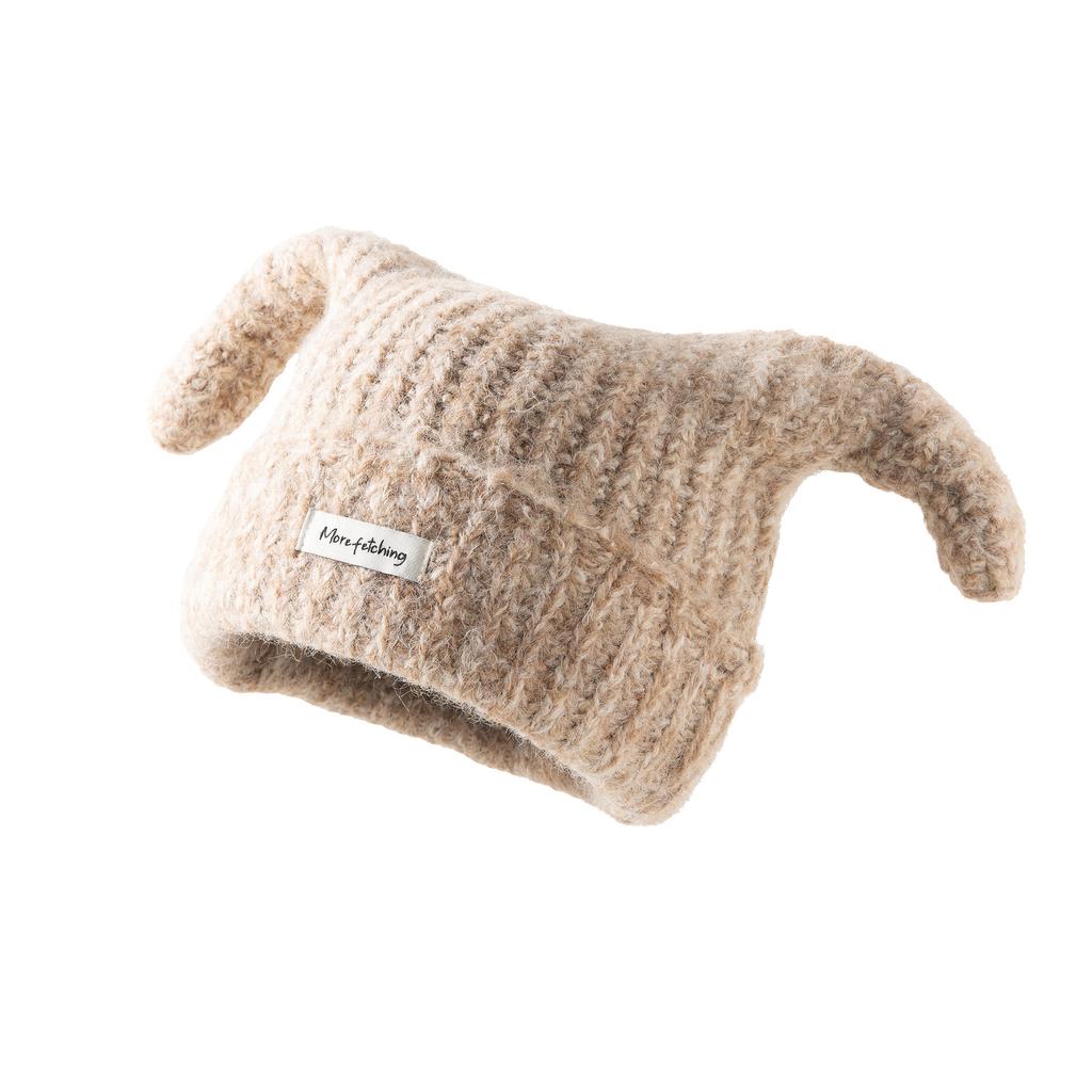 Neue Mode Wolle Wolle niedliche Tentakel lustig warm großer Kopfumfang kalte Mütze Herbst und Winter Wolle Strickmütze