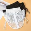 Fashion White Lace Fake Collar Black Vintage Shawl Detachable Front Tie Elegant Iris Blouse Shoulders Fake Collar Ladies