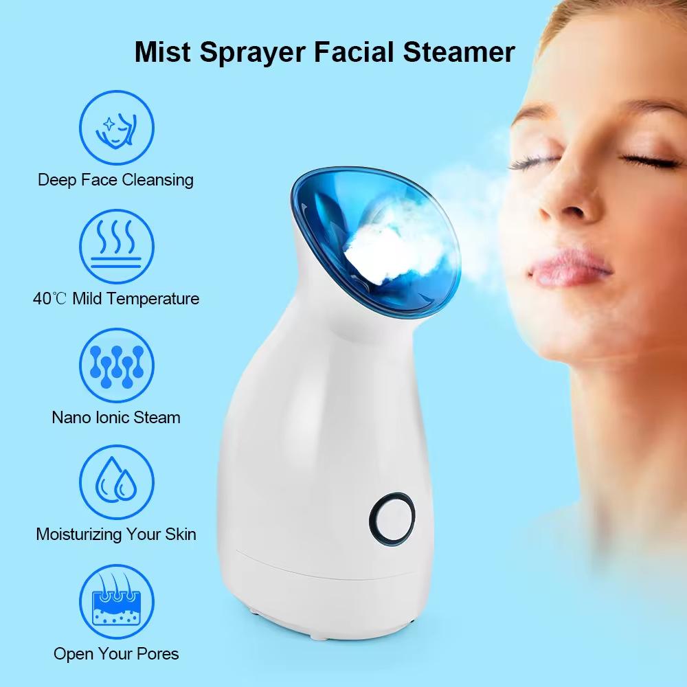 Cross-border Nano Mist Facial Steamer: Hydrating Hot Steam Beauty Device for Home Use