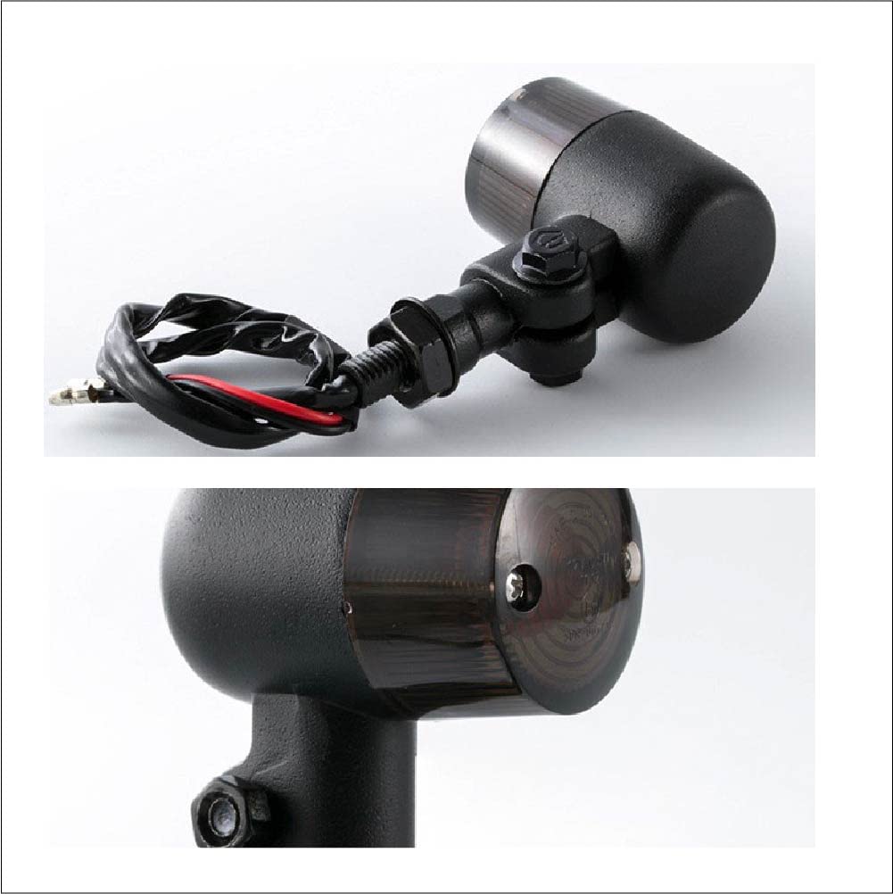 Life Design Johnson.77 Motorradblinker Leuchte, Zylindrischer Typ, Klassischer Typ, Europäischer Blinker