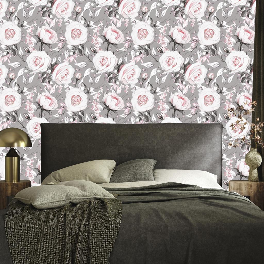 Roses wallpaper for living room and bedroom 50x1000