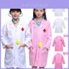 Premium Doctor Coat Fancy Dress Up Costume For Kids With Long Sleeves And Red Cross Pattern