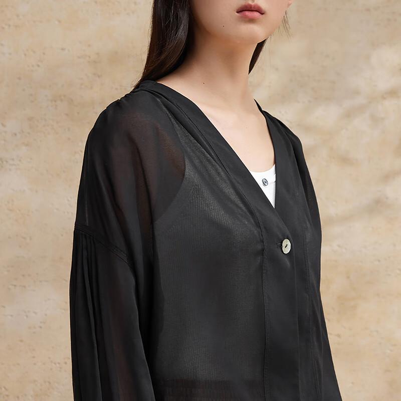 Women's Thin V-Neck Long Sleeve Summer Cardigan