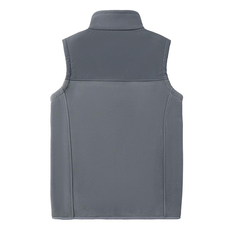 Mens Vests Casual Winter Fleece Warm Waistcoats Fashion Thermal Vests Sleeveless Jackets Windbreaker Vests Clothing