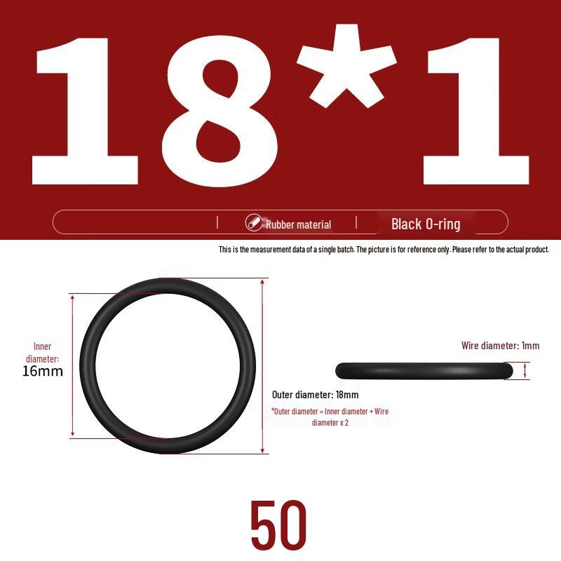 KaiXian Nitrile Rubber O-Ring Seal Kit