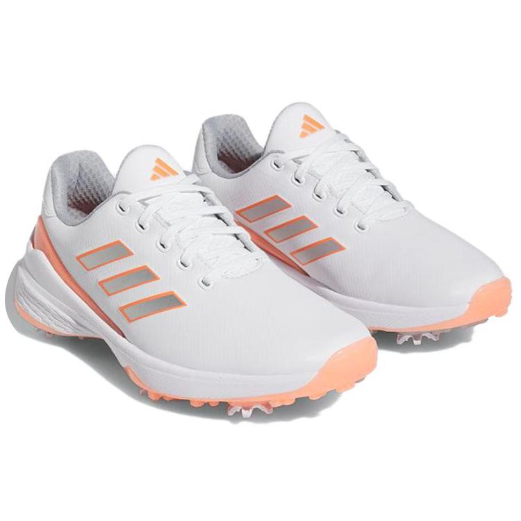 Adidas ZG23 Golf Cloud White Silver Metallic Coral Fusion Women's