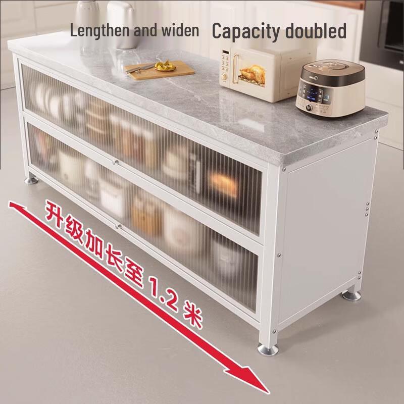 Raft de depozitare multifuncțional pentru bucătărie din piatră sinterizată Yunshuang