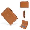 Womens Pu Wallet With Multi Card Slots And Zipper For Daily Use