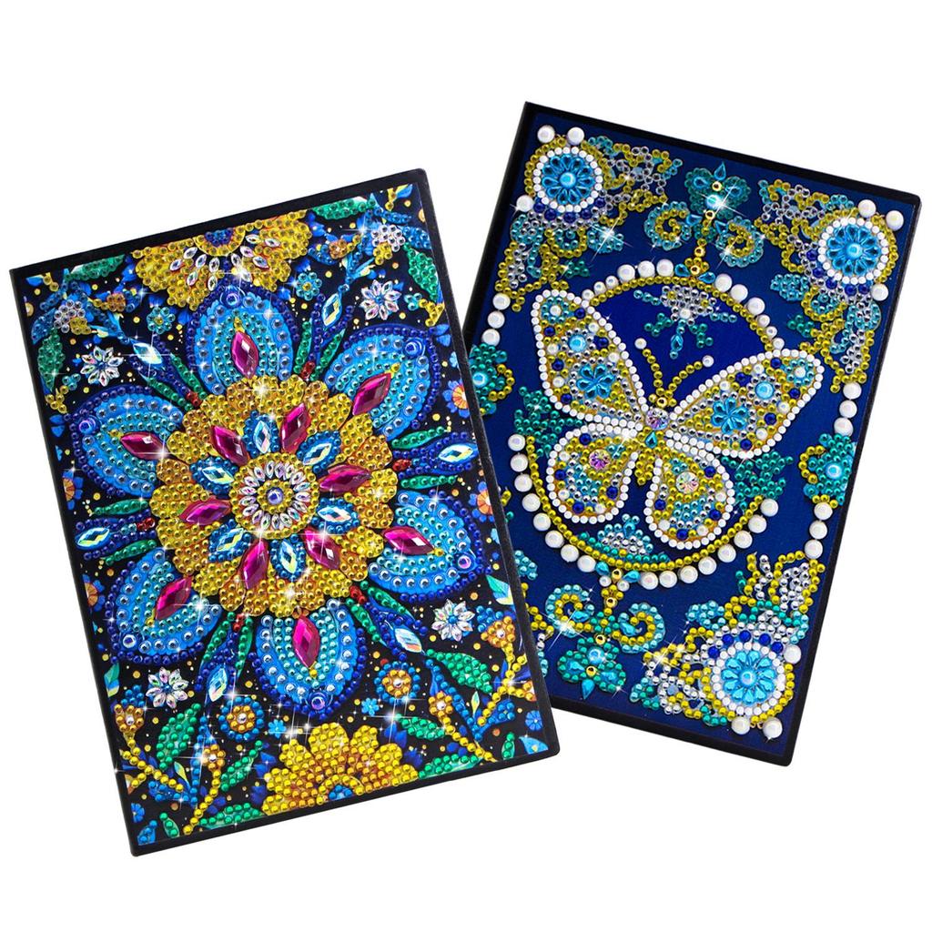 DIY Diamond Painting Business Notebook – Creative Dot Drill Writing Book for Kids