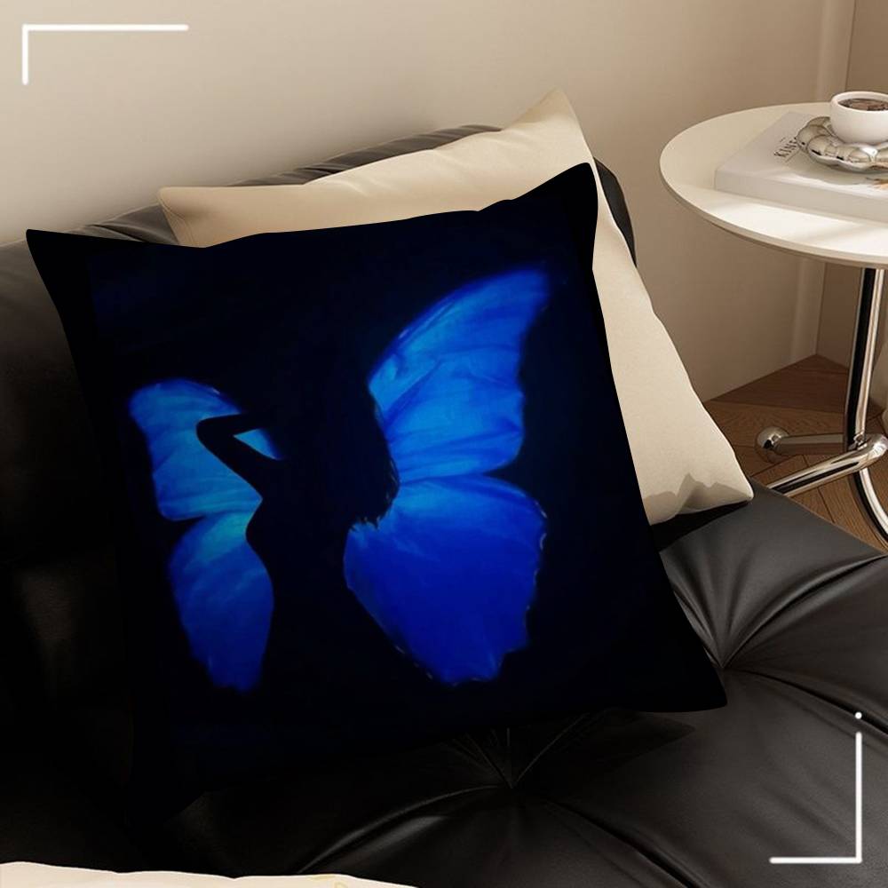 AAitana Cuarto Azul Cushion Cover Inches Farmhouse Decor Home Throw Pillow Covers For Couch Decorations