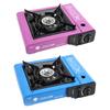 Outdoor Camping Stove Automatic Rebound Gas Valve Burner Stove Portable Stainless Steel Butane Stove for Picnics Hiking Home Outdoor