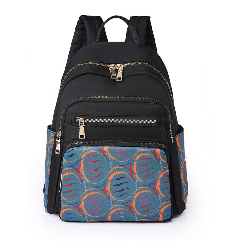 

Модный женский водостойкий нейлоновый рюкзак и сумка - Повседневный, легкий, многофункциональный рюкзак для книг.