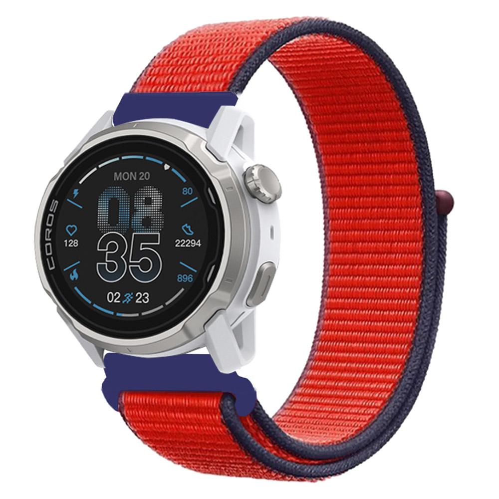 20mm 22mm Nylon Loop Strap for COROS APEX 4 42mm/PACE Pro/CMF Watch 3 Pro Smartwatch Breathable Band for Suunto Vertical/Race 2