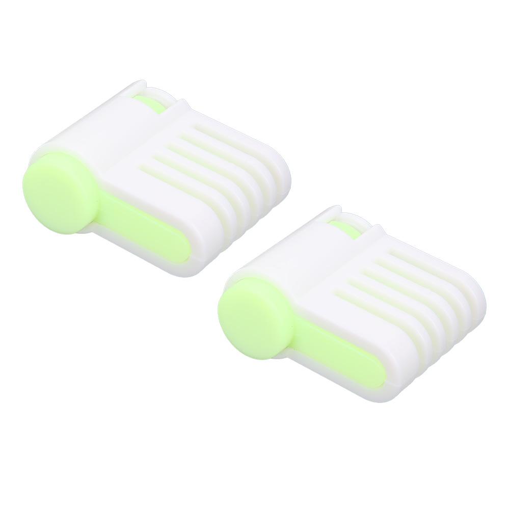 2Pcs MultiFunctional DIY Cake Bread Cutter Slicing Guide Tool Home Kitchen Accessory(Green 52036A )