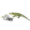 Rc Crocodile Realistic Toy with Remote Rechargeable Control Crocodilian for Kids,