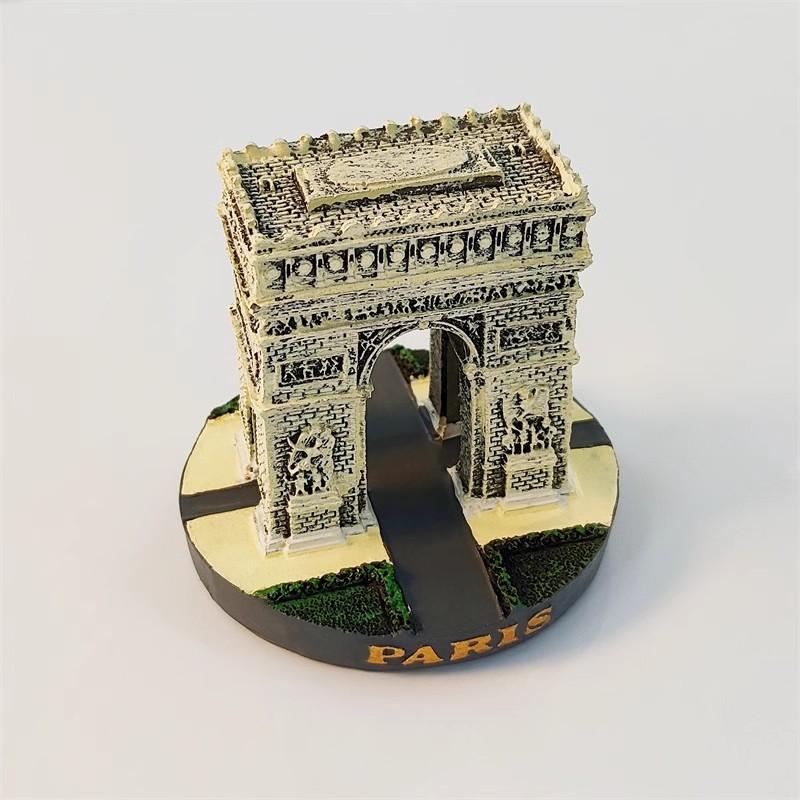 Egypt Tunisia Travelling Souvenirs Arc de Triomphe Figurines Desk Ornaments Wedding Birthday Gifts Home Decoration Miniatures