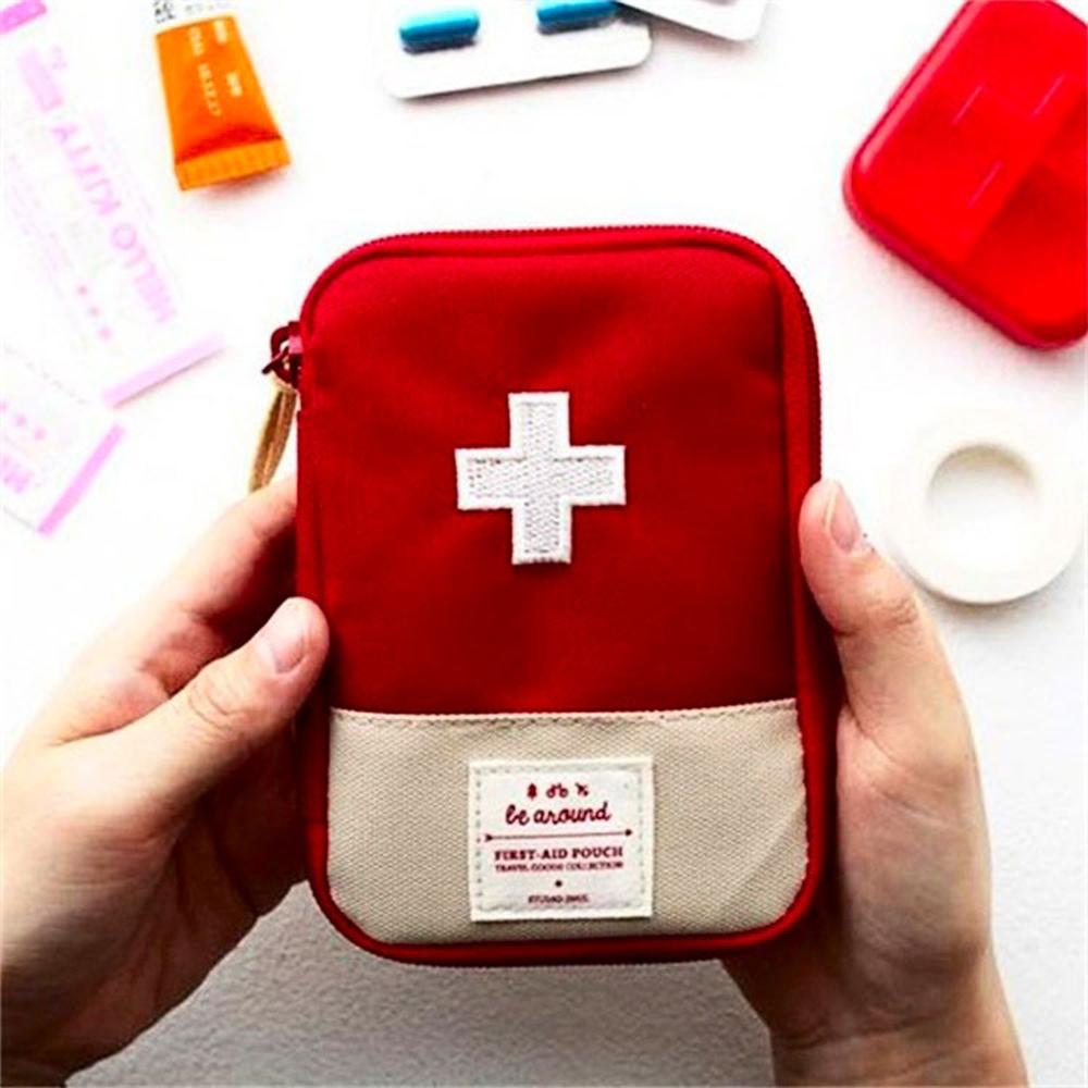 Children's Portable Medicine Bag Cute First Aid Kit Medical Medical Bag Storage Bag Baby Practical Mini Pill Care Tool Storage B