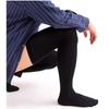 2026 Man Plus Size Striped Thigh High Socks for Men Breathable Summer Beach Over The Knee Stockings Casual Style
