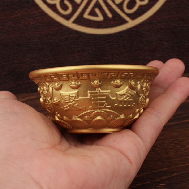 Pure Cornucopia Brass Decoration Copper Bowl Home Living Room and Shop Office Opening Gifts & Crafts
