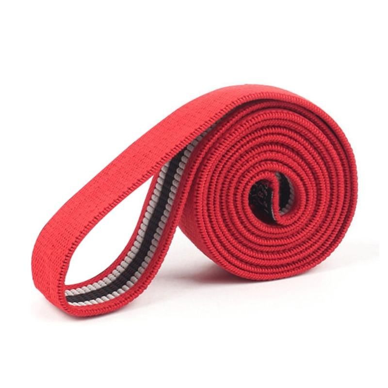Long Resistance Band Elastic Exercise Band Workout Stretch Band for Exercise Strength Training Body Stretching красный