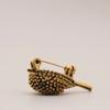 Creative Gifts Vintage Sparrow Brooch Animal Lapel Pins Alloy Bird Brooches Designer For Women Dresses Suit Clothing Accessories