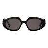 Dior Occhiali da sole rotondi Bobby R2U Occhiali da sole unisex Nero BOBYR2UXR-10A0