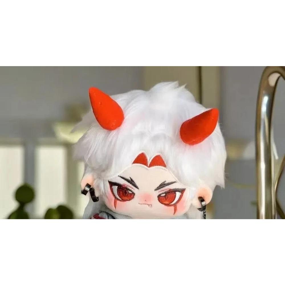 20cm Hra Genshin Impact Arataki Itto Plyšová panenka Vycpaná hračka Plyšáci Oblečení Oblečení Anime Kreslená postavička Hračky Dárek