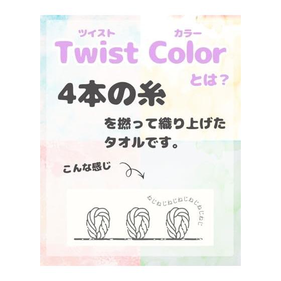 Hayashi Hand Towel Approx. 34 x 35 cm Selected Twist Color White WP505710