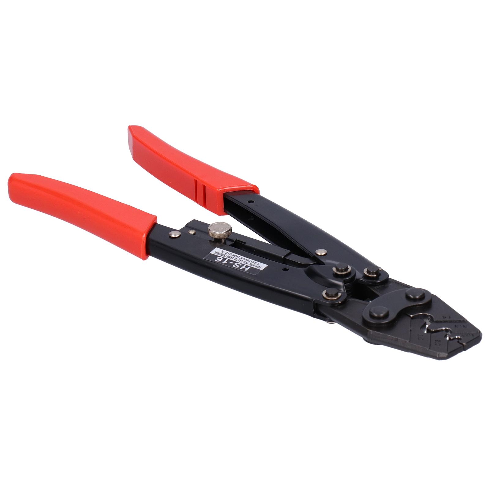 

ХС16 Клещи для зачистки оголенных клемм, клещи для зачистки кабеля с храповым механизмом, США 166AWG 1.2516мм2