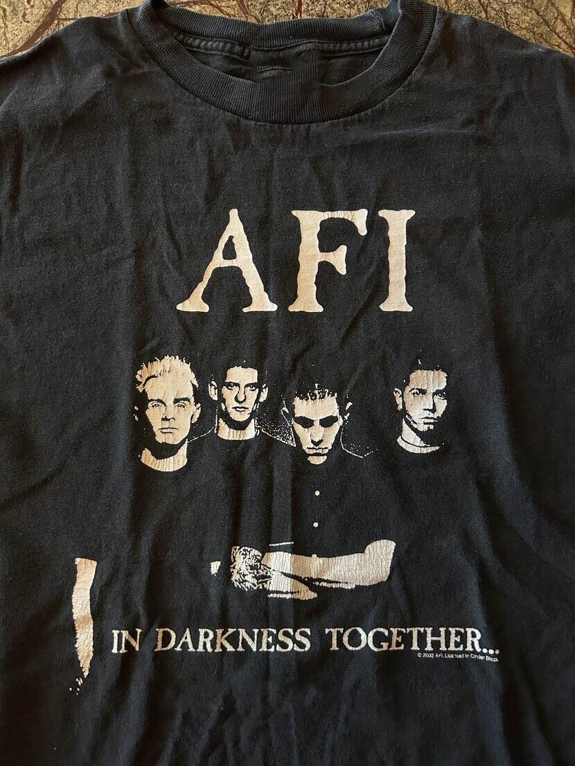 AFi In darkness together All Size T Shirt For Men Cotton Black CM285 Unisex T-Shirt XXL