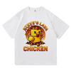Funny Chicken Game T Shirt Hot Fashion Men Harajuku Aesthetic Vintage Graphic T-Shirt Unisex Cartoon Casual Cotton Tees Shirts