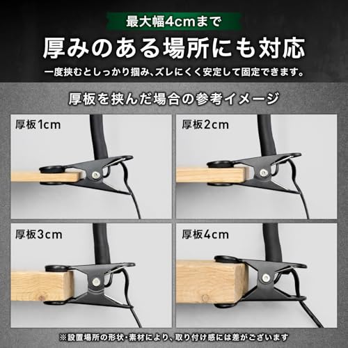Kaiju Plant Monster Clip Socket, E26, for Indoor Gardening, No Droop, Extra Thick Arm, Secure Mount, Supports up to 430g/50W
